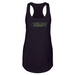 Womens 2X-Large Black Tank Top (Front Print Only)