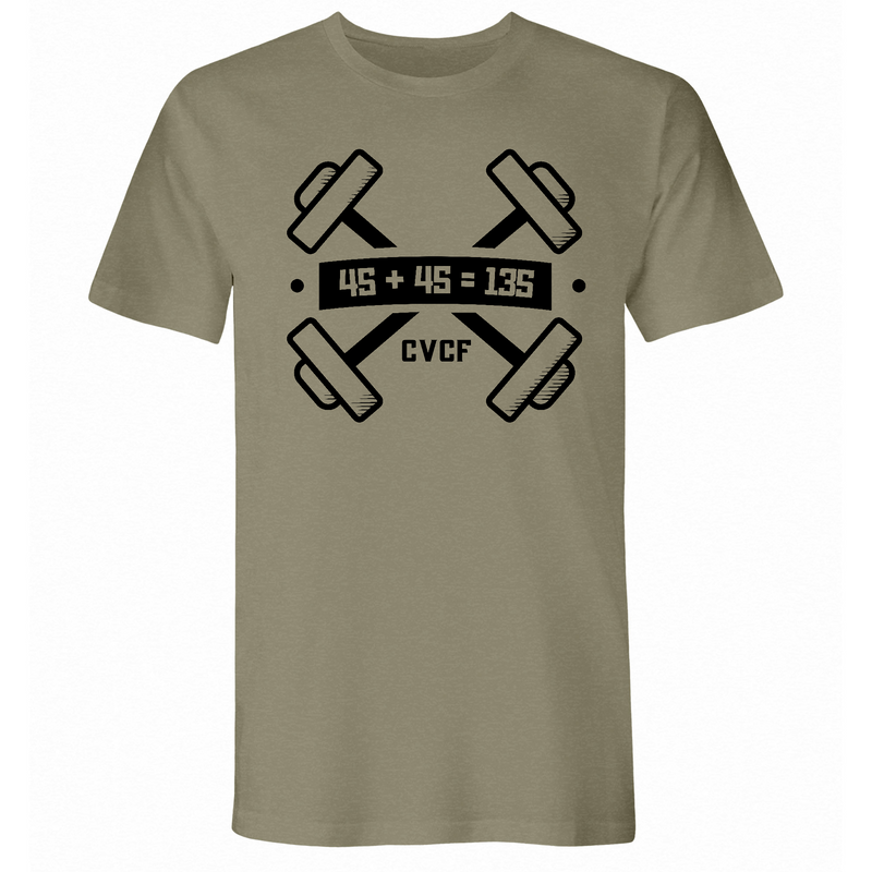 Mens 2X-Large Light Olive T-Shirt