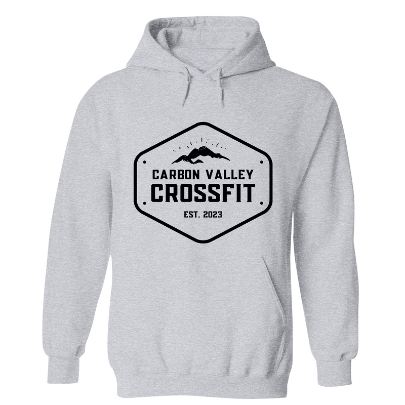 Mens 2X-Large Grey Heather Hoodie