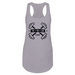 Womens 2X-Large Heather Gray Tank Top (Front Print Only)