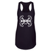 Womens 2X-Large Black Tank Top (Front Print Only)