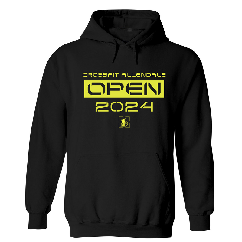 Mens 2X-Large BLACK Hoodie