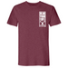 Mens 2X-Large Heather Maroon T-Shirt