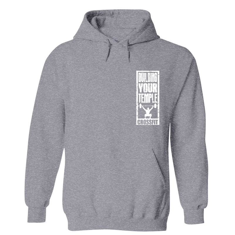 Mens 2X-Large Gunmetal Heather Hoodie
