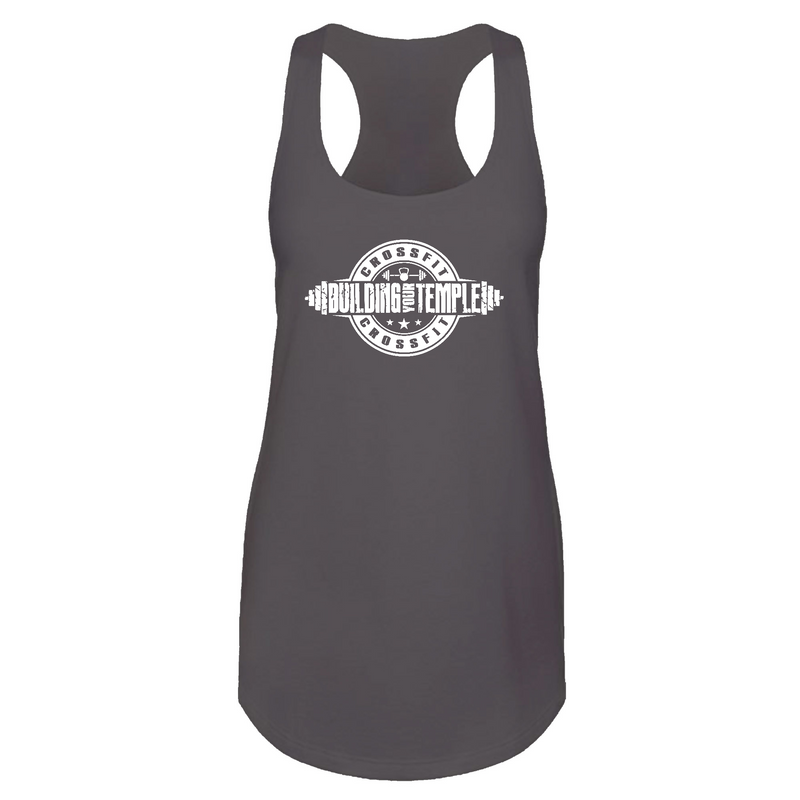 Womens 2X-Large Dark Gray Tank Top (Front Print Only)