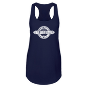 Womens 2X-Large Midnight Navy Tank Top (Front Print Only)
