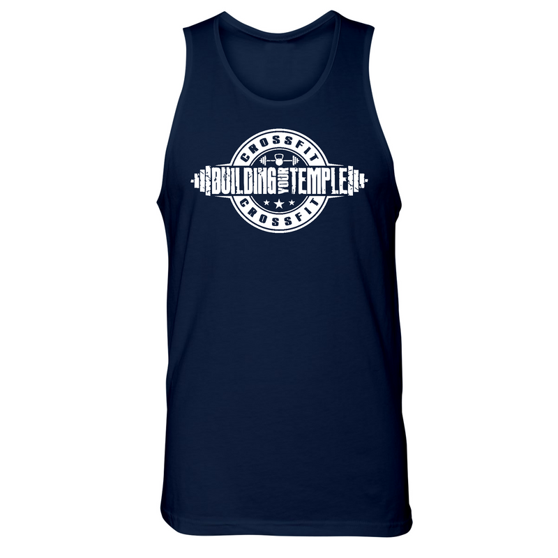 Mens 2X-Large Midnight Navy Tank Top