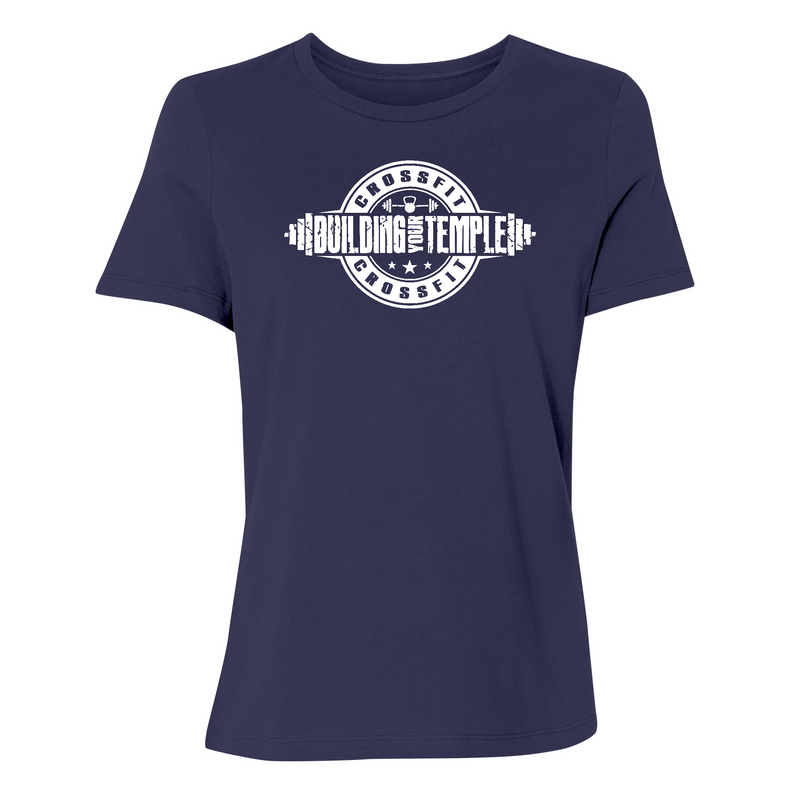 Womens 2X-Large Navy T-Shirt