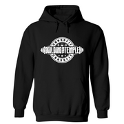 Mens 2X-Large Black Hoodie