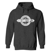 Mens 2X-Large Charcoal Heather Hoodie