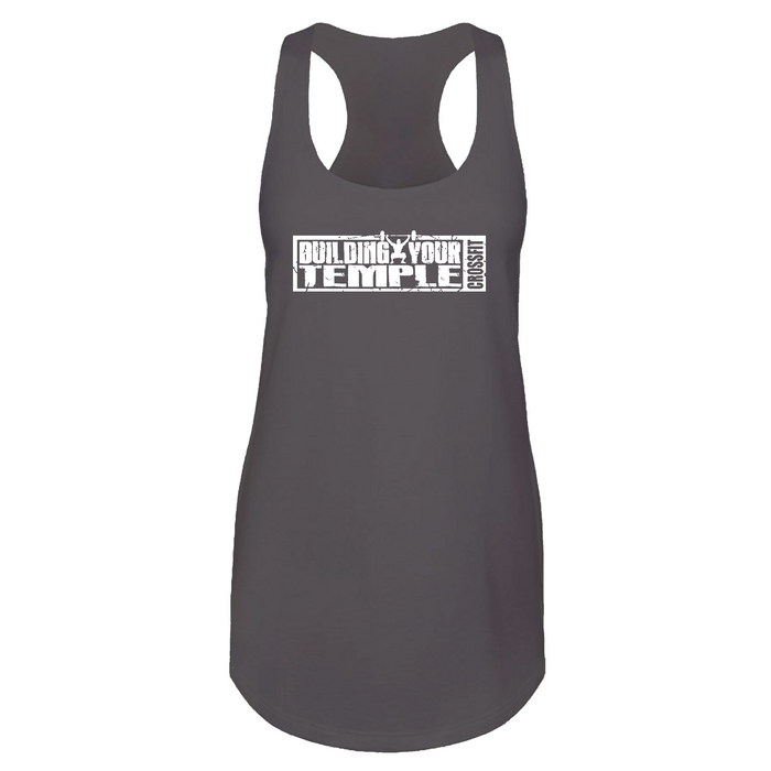 Womens 2X-Large Dark Gray Tank Top (Front Print Only)