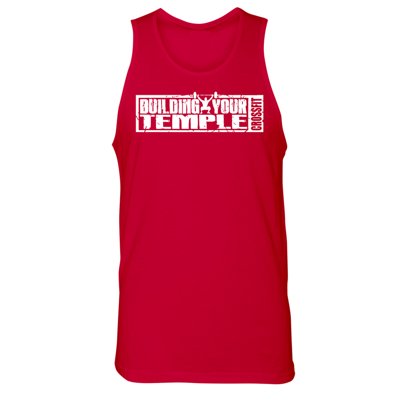 Mens 2X-Large Red Tank Top