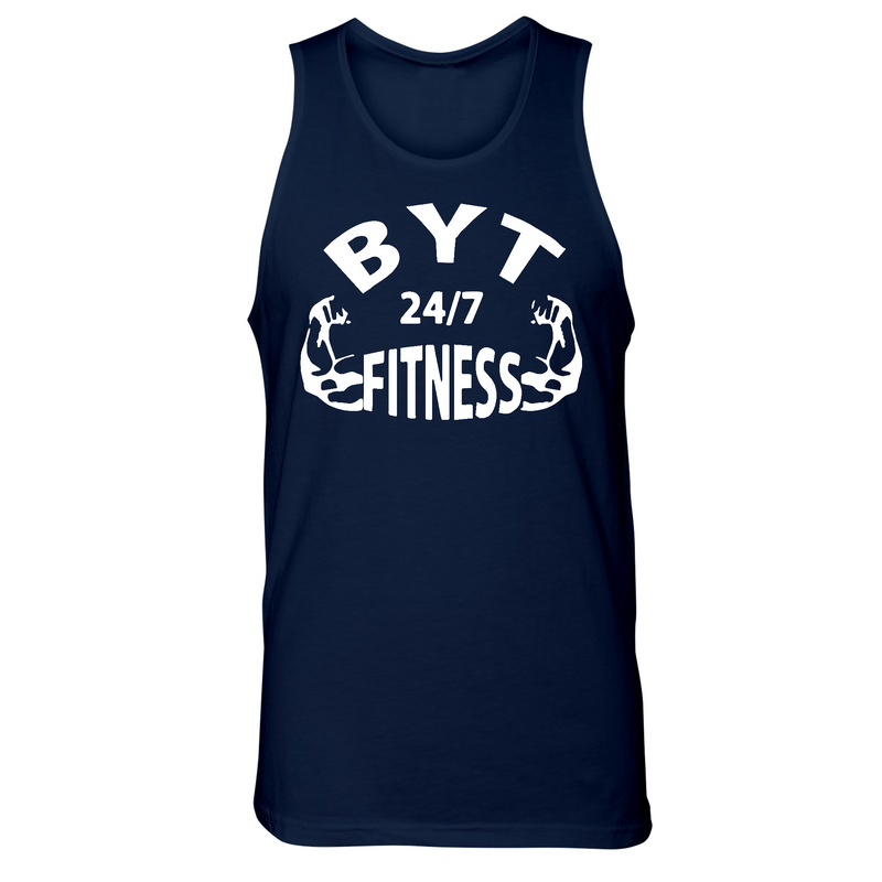 Mens 2X-Large Midnight Navy Tank Top
