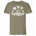 Mens 2X-Large Light Olive T-Shirt