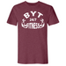 Mens 2X-Large Heather Maroon T-Shirt