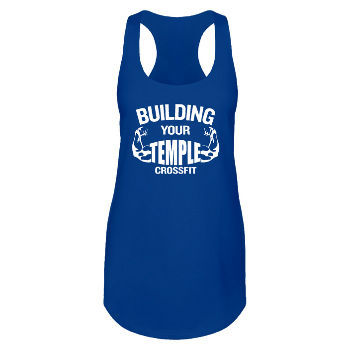 Womens 2X-Large Royal Tank Top (Front Print Only)