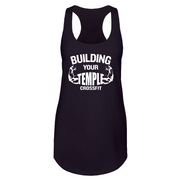 Womens 2X-Large Black Tank Top (Front Print Only)