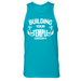 Mens 2X-Large Tahiti Blue Tank Top