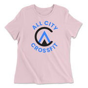Womens 2X-Large PINK Relaxed Jersey T-Shirt