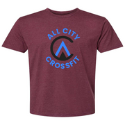Mens 2X-Large HEATHER_MAROON T-Shirt