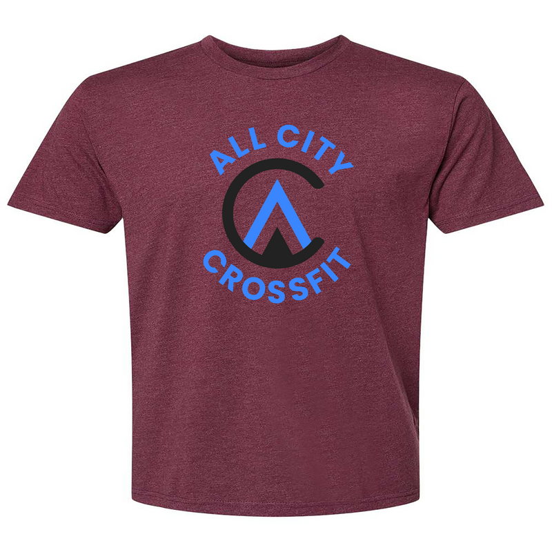 Mens 2X-Large HEATHER_MAROON T-Shirt