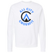 Mens 2X-Large WHITE Midweight Sweatshirt