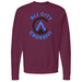 Mens 2X-Large MAROON Midweight Sweatshirt