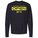 Mens 2X-Large BLACK Midweight Sweatshirt