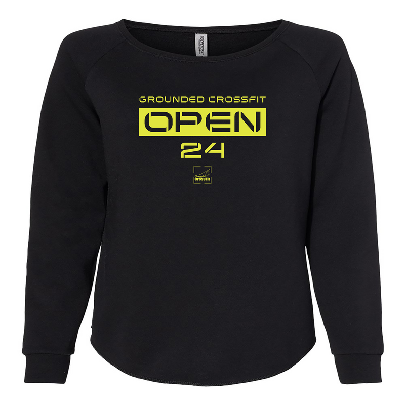Womens 2X-Large Black CrewNeck