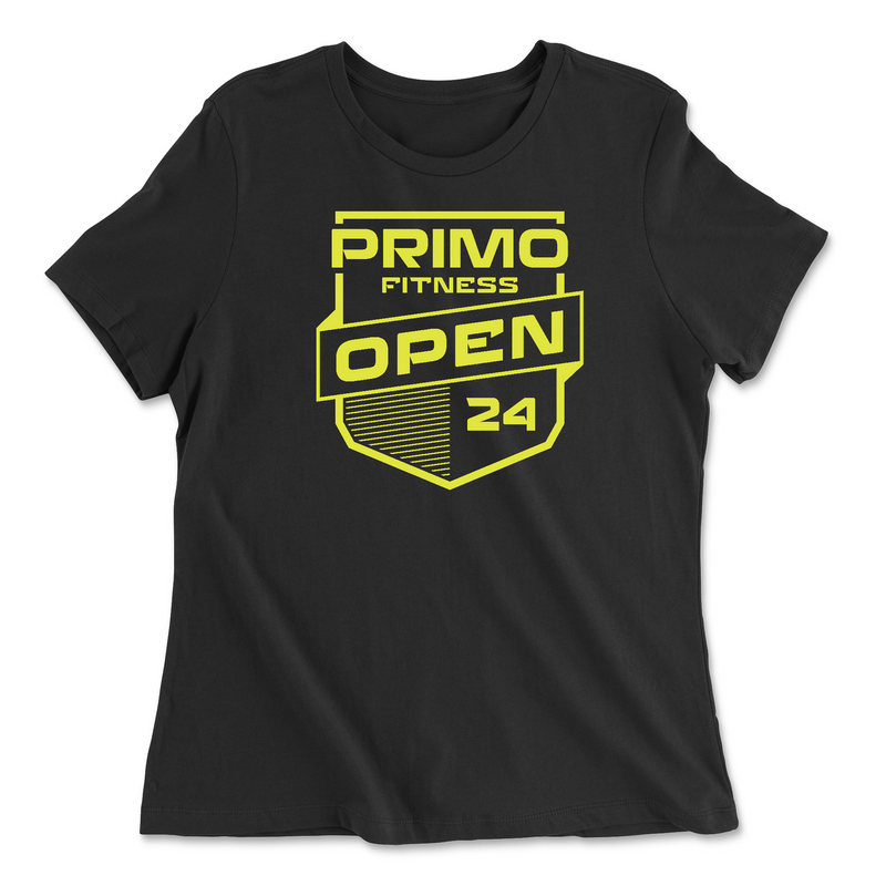 Womens 2X-Large Black Relaxed Jersey T-Shirt