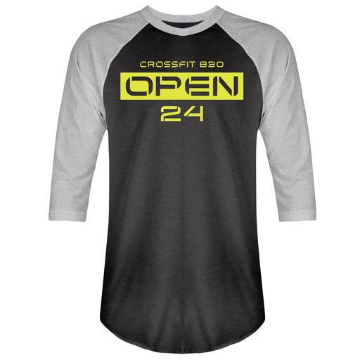 Mens 2X-Large Grey 3/4 Sleeve