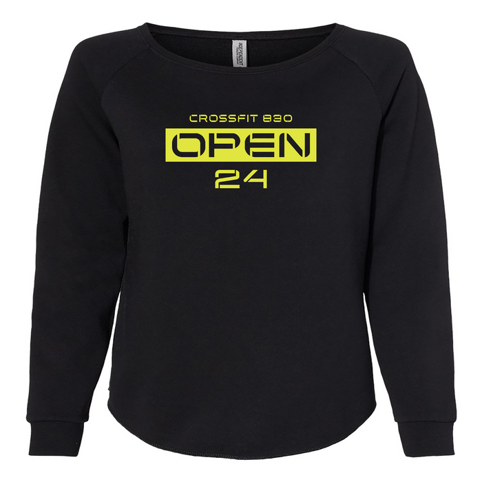 Womens 2X-Large Black CrewNeck