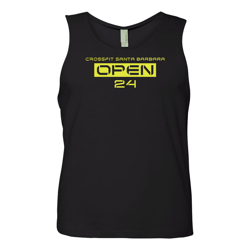Mens 2X-Large Black Tank Top