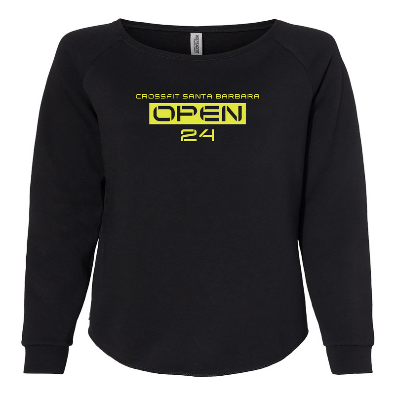 Womens 2X-Large Black CrewNeck