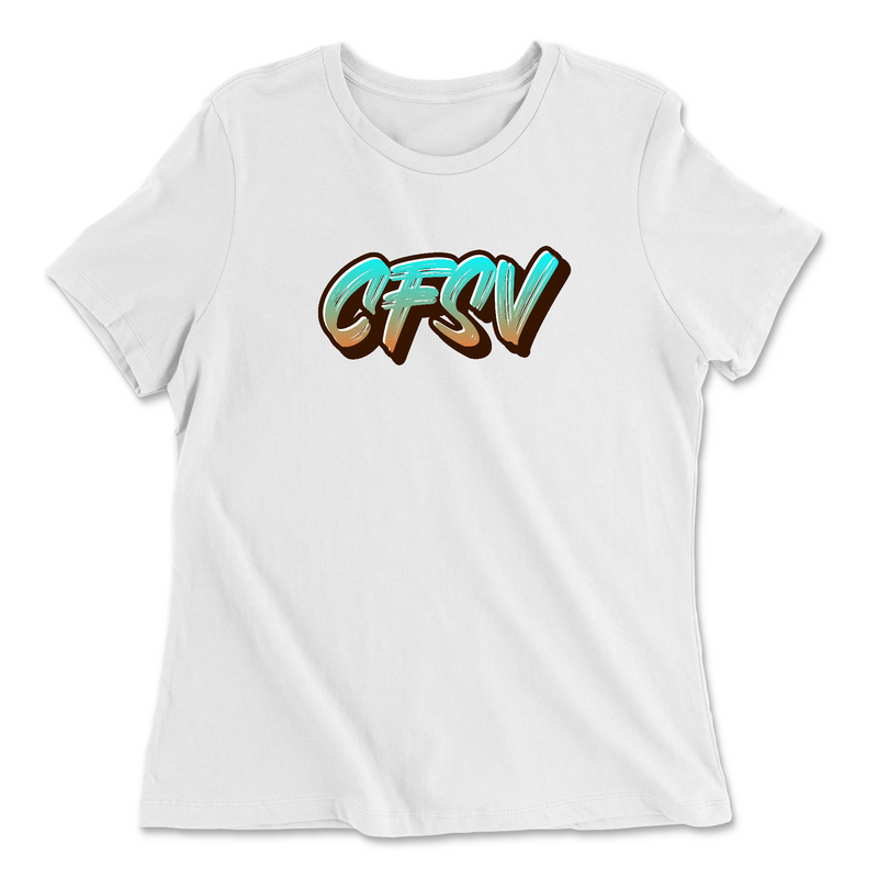 CrossFit Silicon Valley Beach Womens - Relaxed Jersey T-Shirt