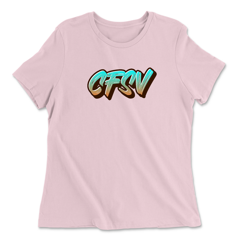 CrossFit Silicon Valley Beach Womens - Relaxed Jersey T-Shirt