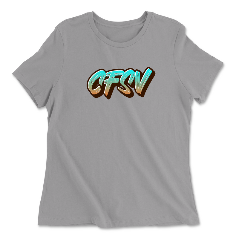 CrossFit Silicon Valley Beach Womens - Relaxed Jersey T-Shirt