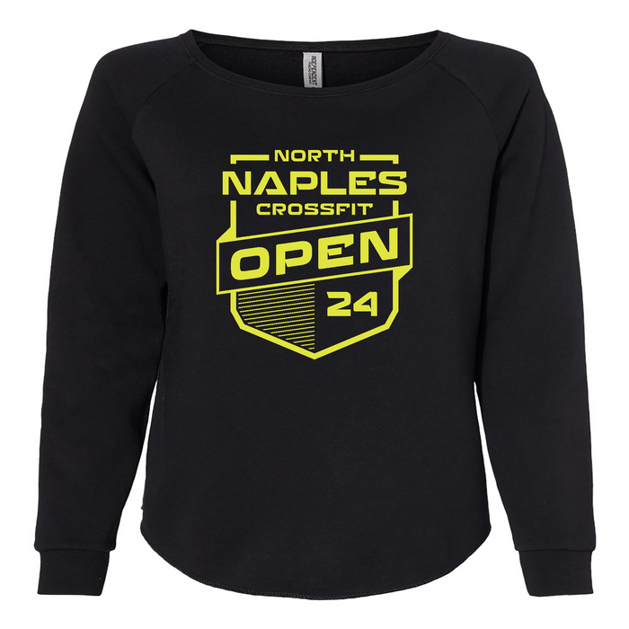 Womens 2X-Large Black CrewNeck