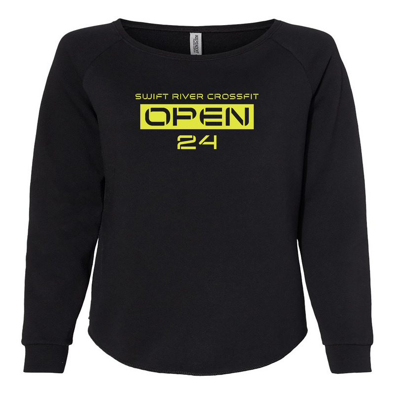 Womens 2X-Large Black CrewNeck