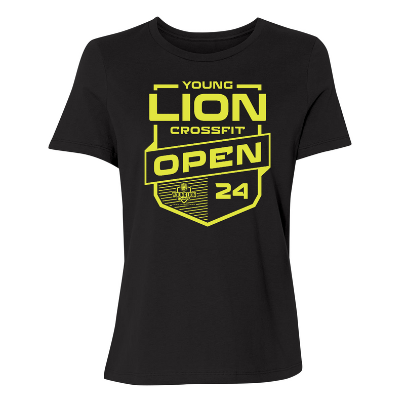 Womens 2X-Large Black Relaxed Jersey T-Shirt