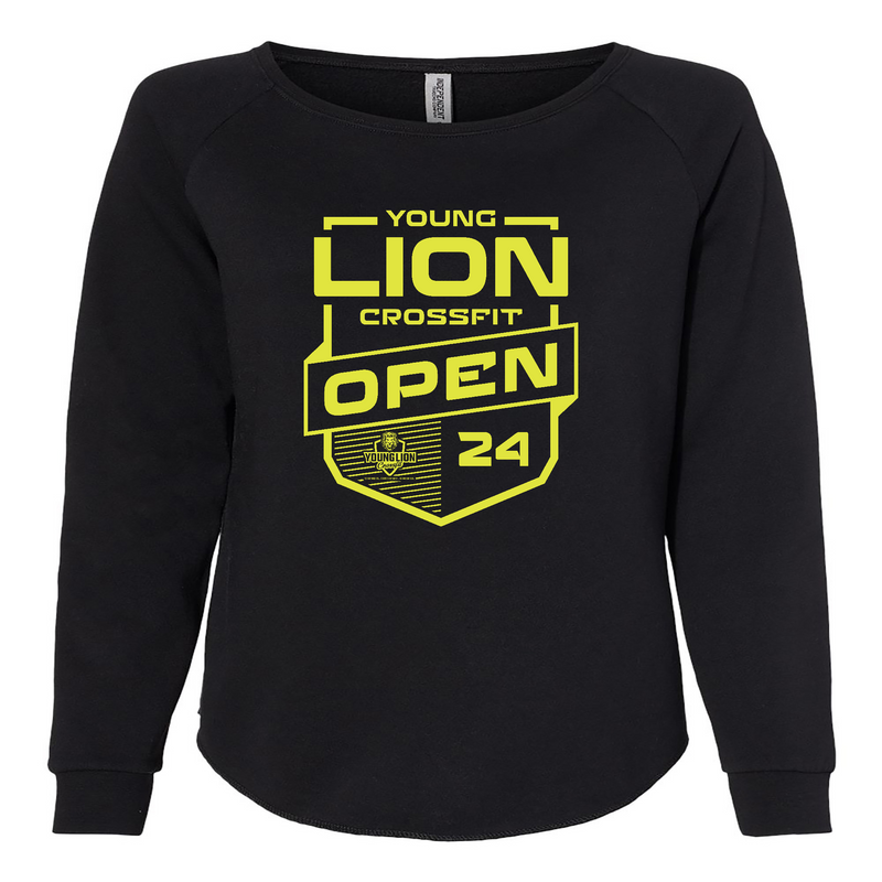 Womens 2X-Large Black CrewNeck