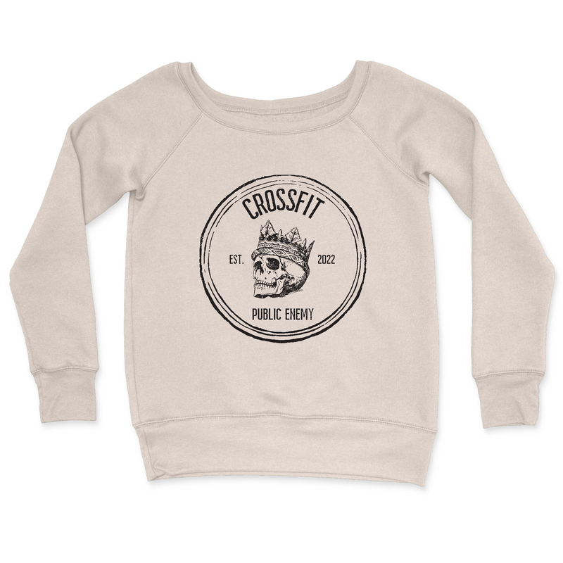 Womens 2X-Large BONE CrewNeck