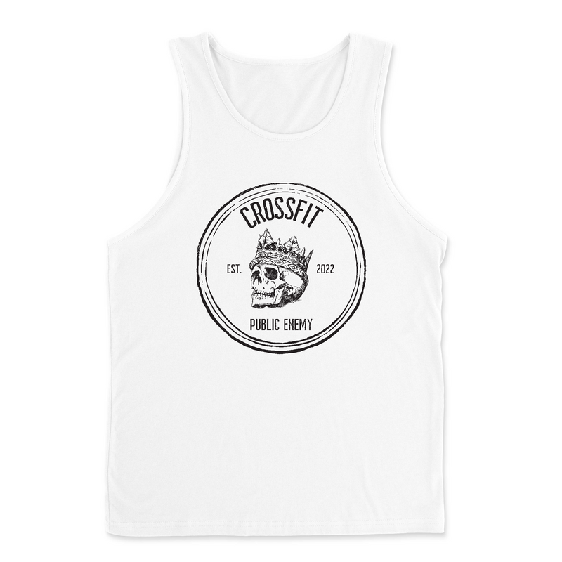 Mens 2X-Large WHITE Tank Top
