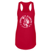 Womens 2X-Large Red Tank Top (Front Print Only)
