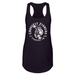 Womens 2X-Large Black Tank Top (Front Print Only)