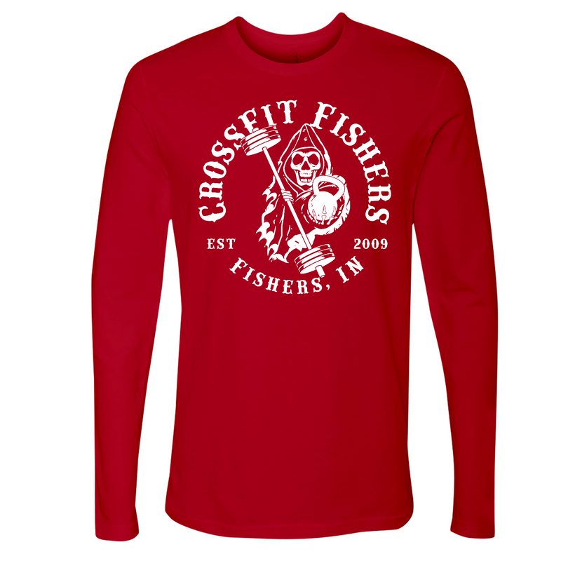 Mens 2X-Large Red Long Sleeve