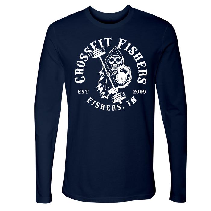 Mens 2X-Large Midnight Navy Long Sleeve