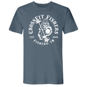 Mens 2X-Large Indigo T-Shirt