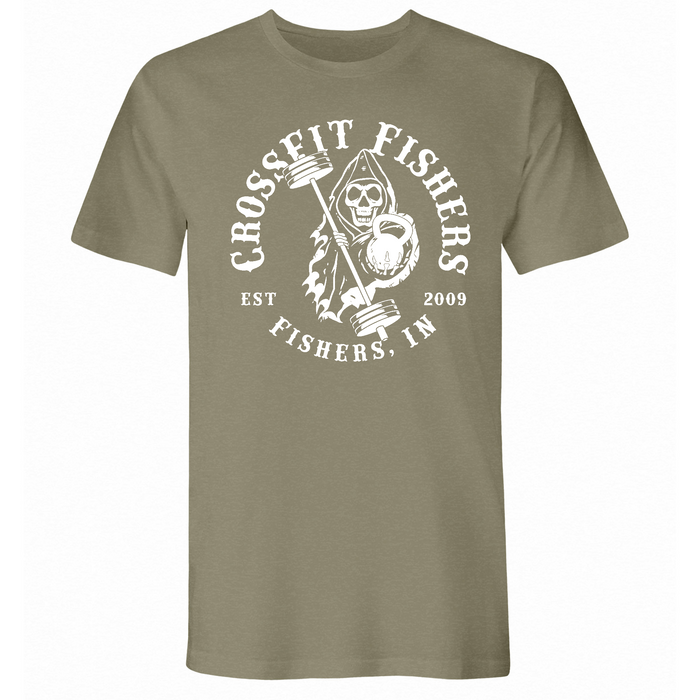Mens 2X-Large Light Olive T-Shirt