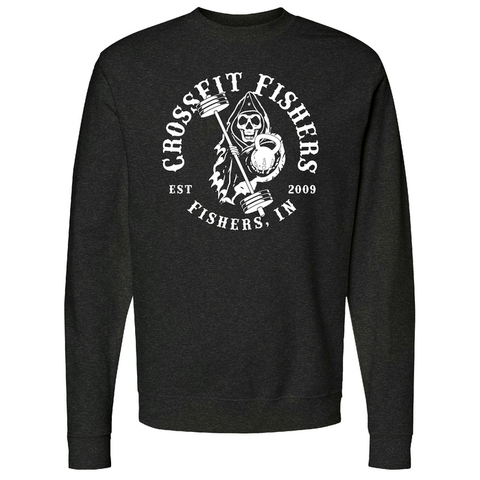 Mens 2X-Large Charcoal Heather Sweatshirt